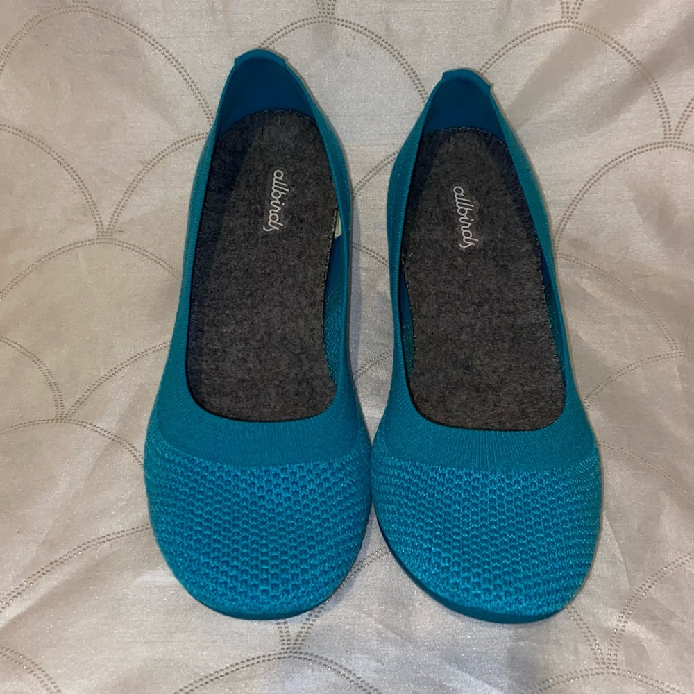 All birds Tree Breezer Ballet Flat turquoise Caribbean size 10.5